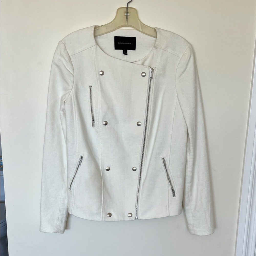 Banana Republic Women's Off-White Jacket